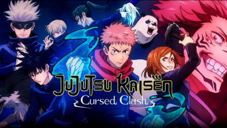 Jujutsu Kaisen Cursed Clash key visual from Bandai Namco's official website